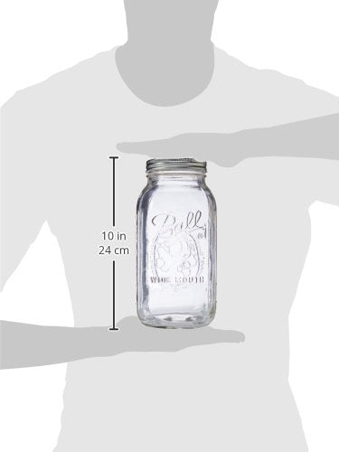 64 ounce Wide Mouth Jar, Set of 2 U95059