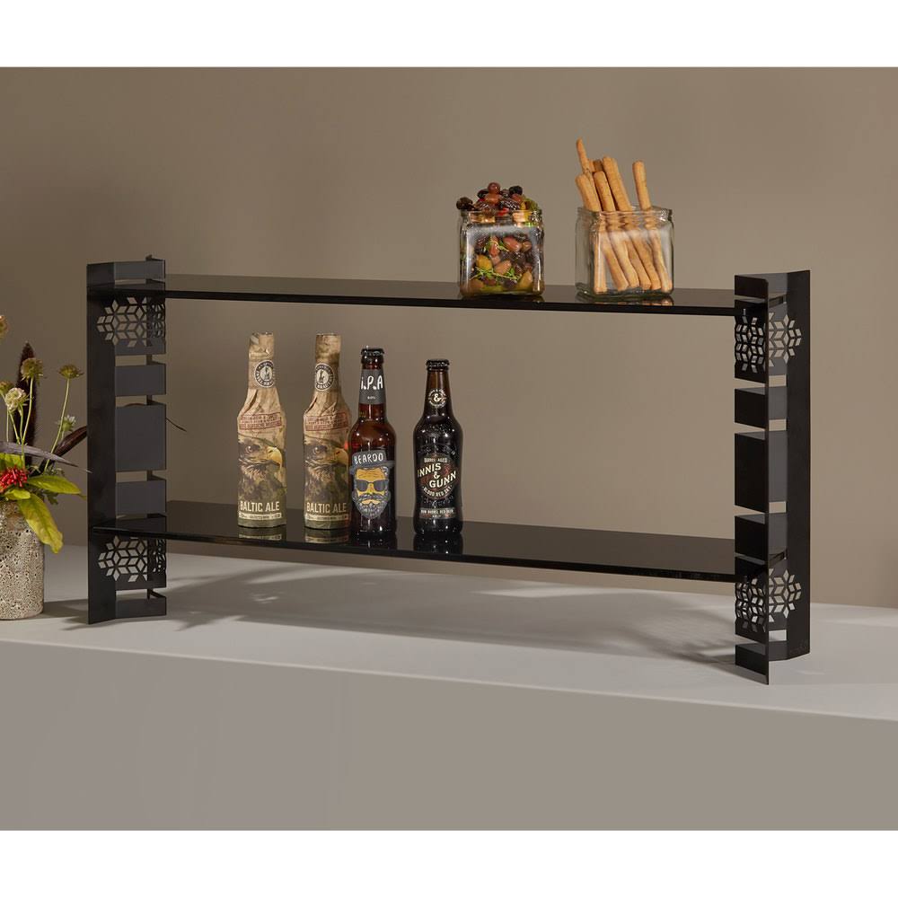 Black Matte Multi-Level Riser, 2/Set S44319