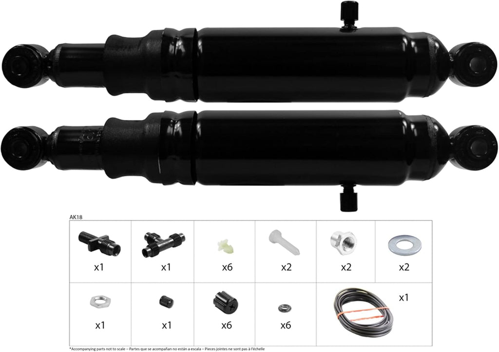 Pair Rear Monroe Max-Air Shocks B981