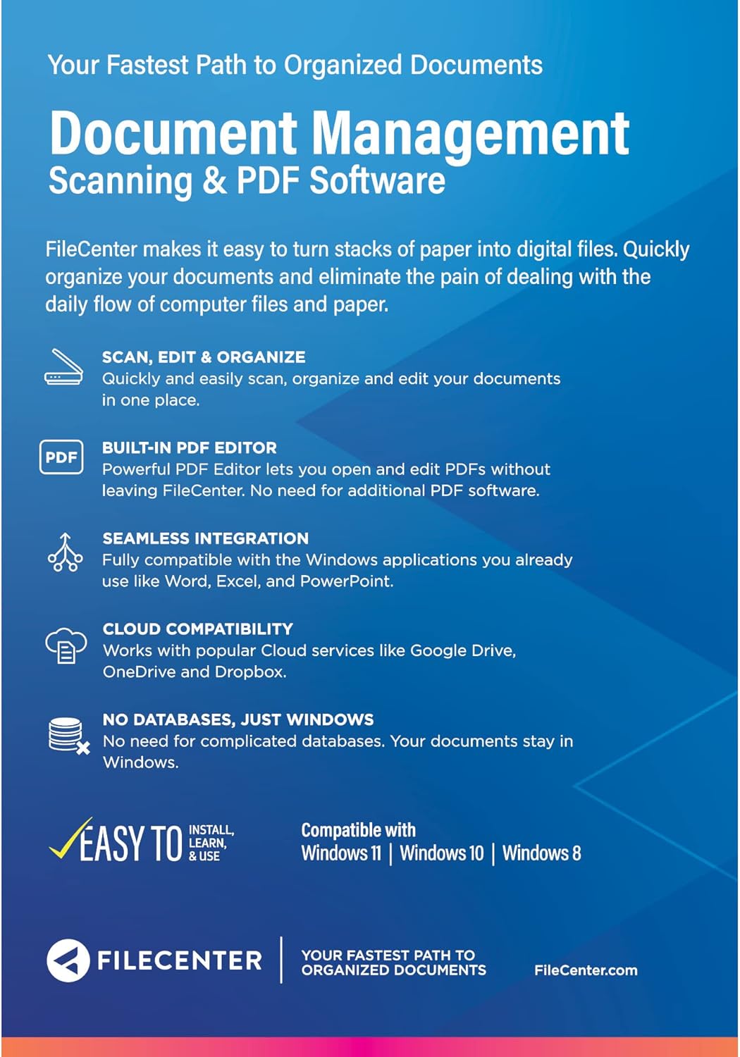 Document Management Software with PDF Editor J709275