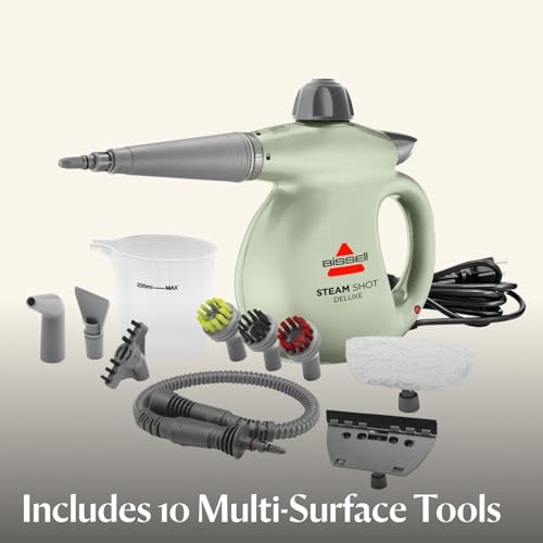 handheld pressurized steamer with 10 cleaning tools L512