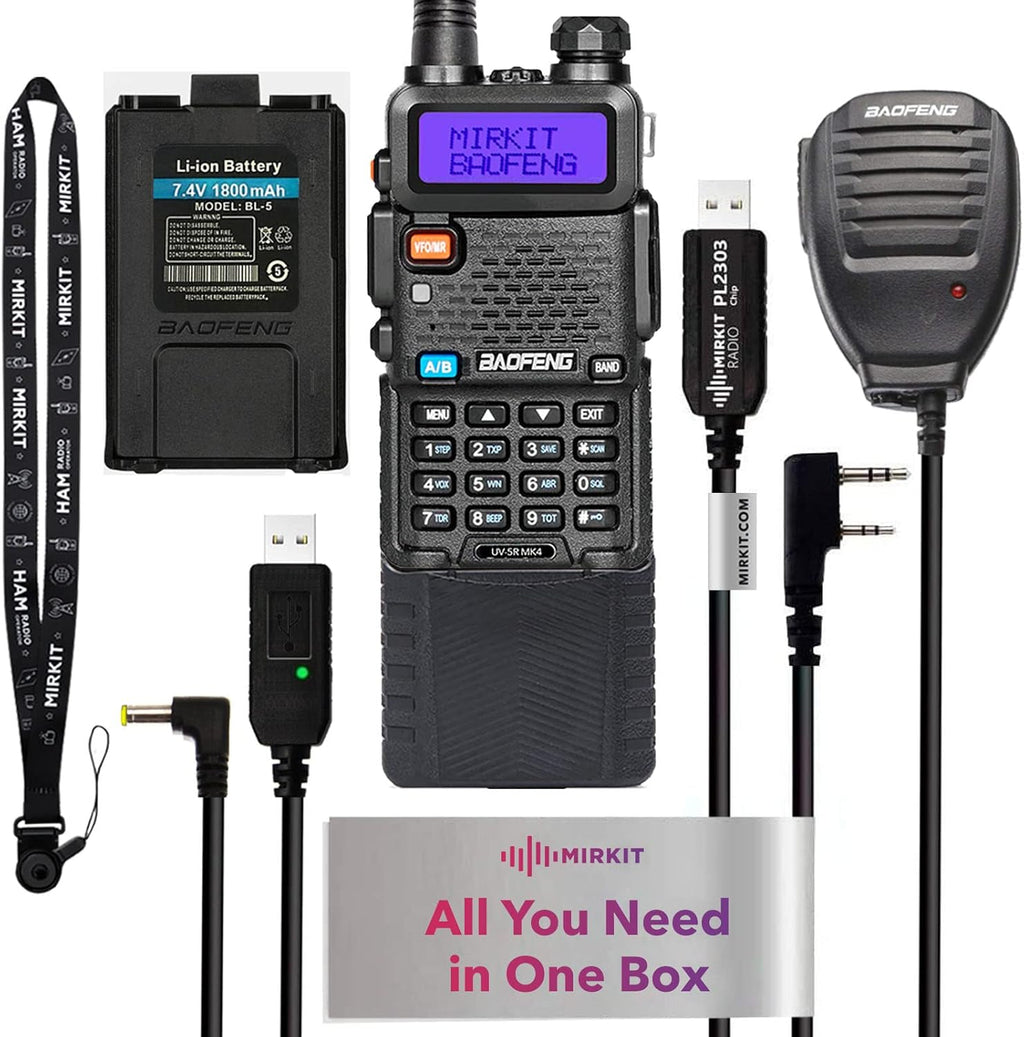 Two Way Radio Pack of 2 with 1800 mAh Li-Ion Battery Pack L158