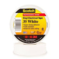 White 3/4x22 Electrical Tape (100 Roll/Case) A716