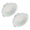 8 in. Selectable CCT Canless Integrated LED Recessed Light Trim Module (2-Pack) M596