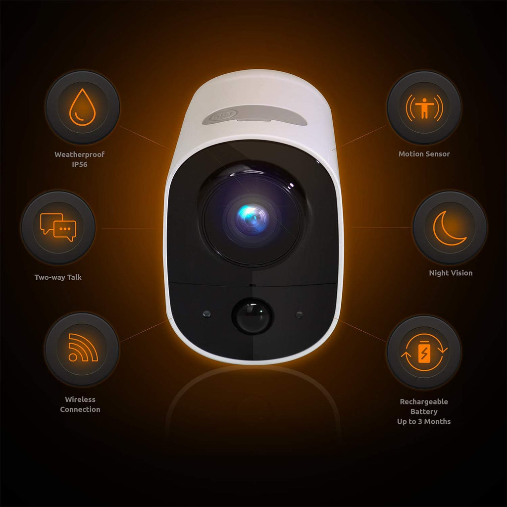 3 Pack 1080P Wireless Security Camera L761010
