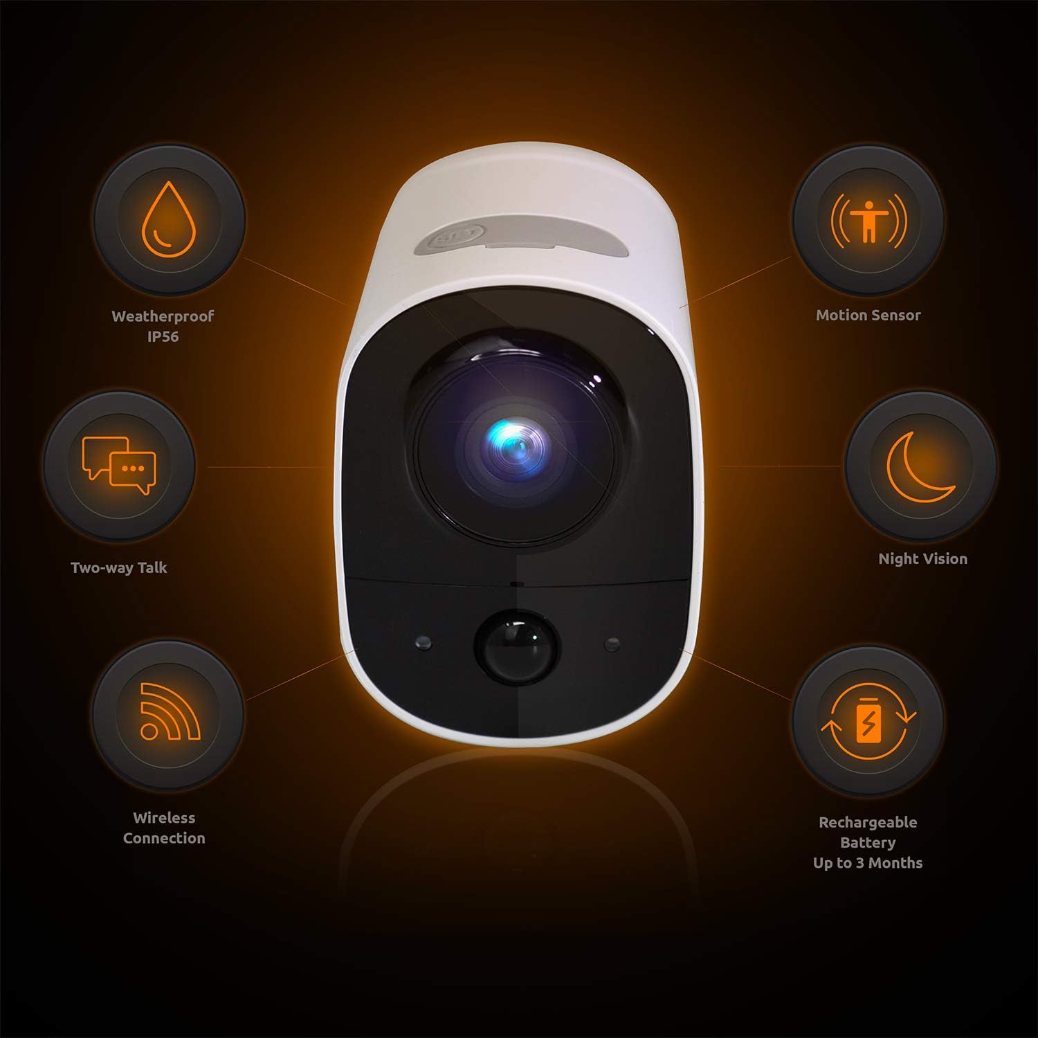 3 Pack 1080P Wireless Security Camera L761010