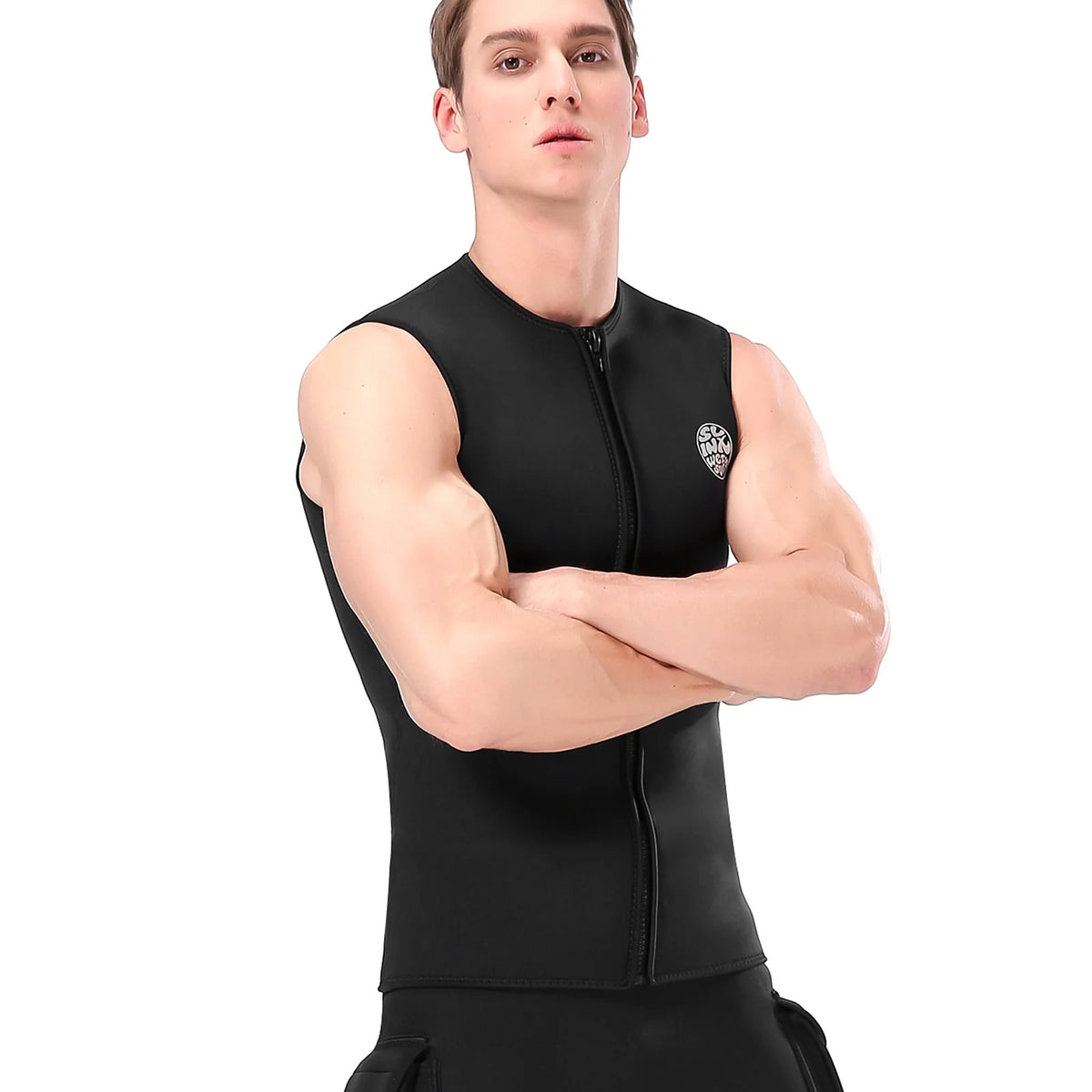 Sleeveless Neoprene Wetsuit Vest B538