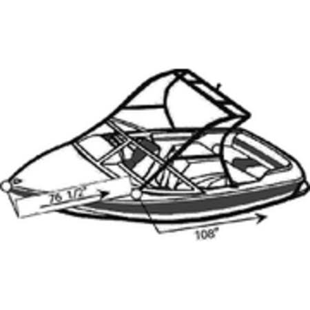 Boat Cover for Tournament Ski Boats S904839
