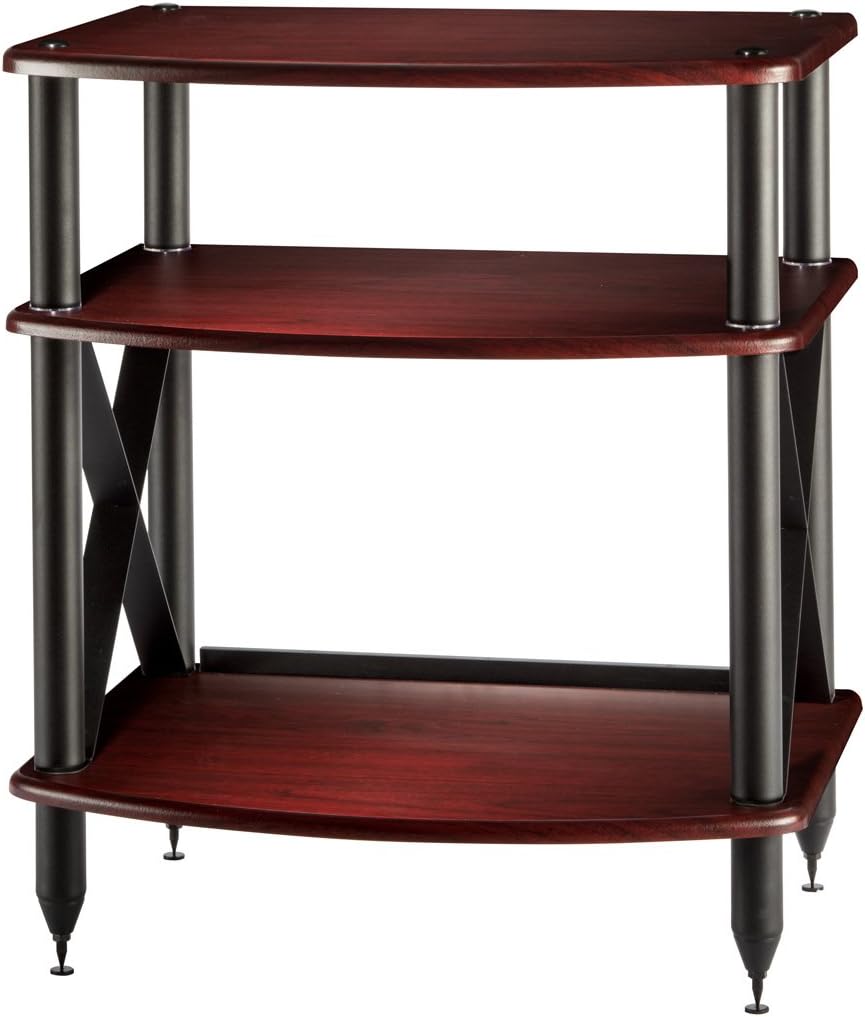 Espresso Turntable Stand with Vinyl Record Storage B22298