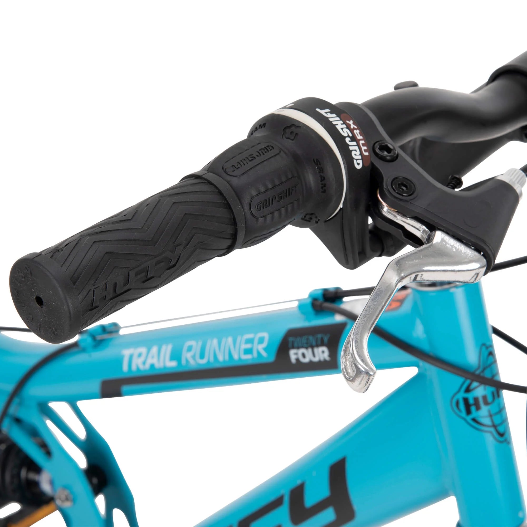 24 Trail Runner Girls Full Suspension Mountain Bikes Teal Blue D137313