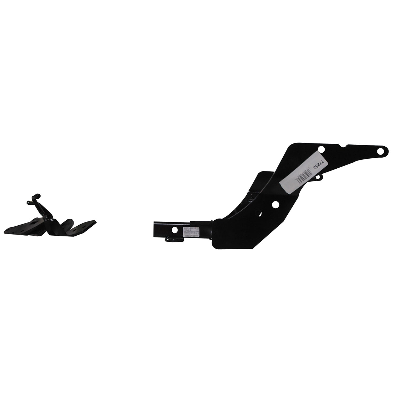 Class 1 Trailer Hitch, 1-1/4 Inch Square Receiver, Black O12141