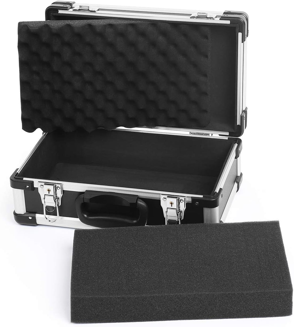 Black Aluminum Hard Case Toolbox Briefcase S936