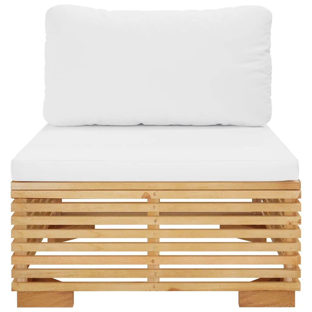 Teak Patio Sofa with Cushions U894