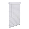 2x22 Cordless Faux Wood Blind White C975