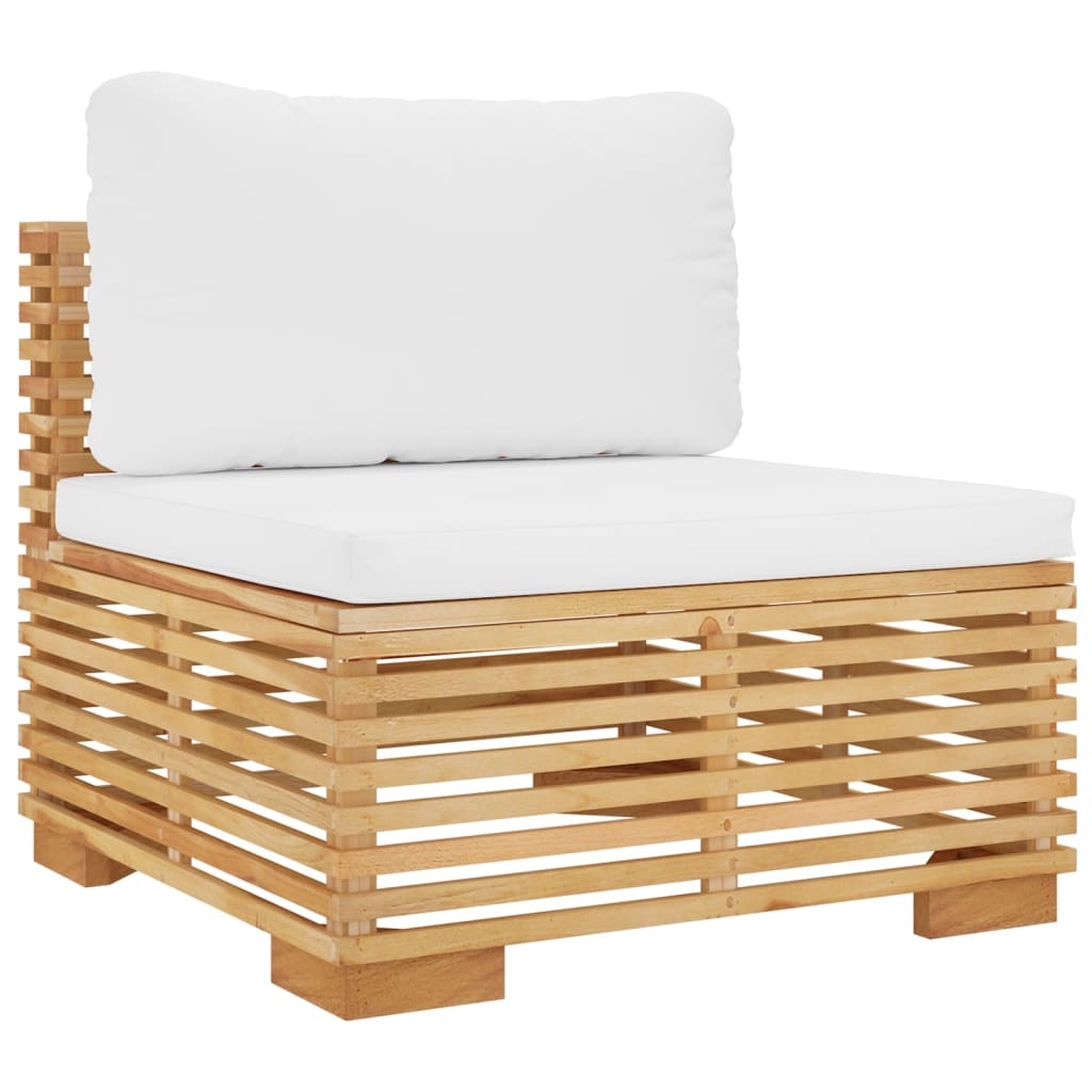 Teak Patio Sofa with Cushions U894