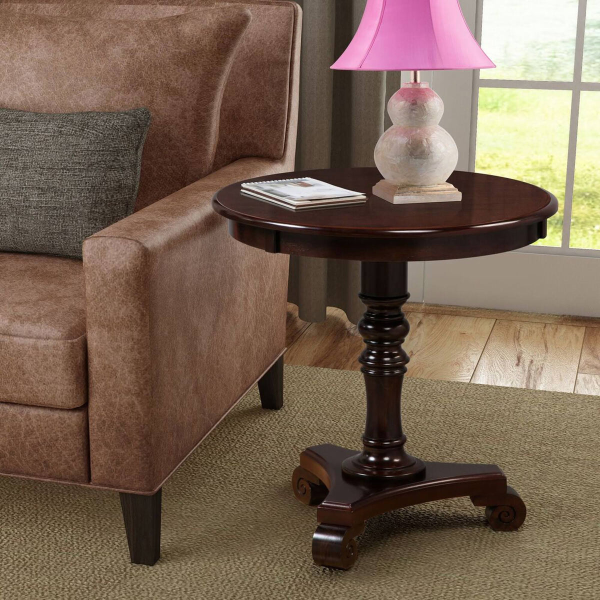 Espresso End Table Q400