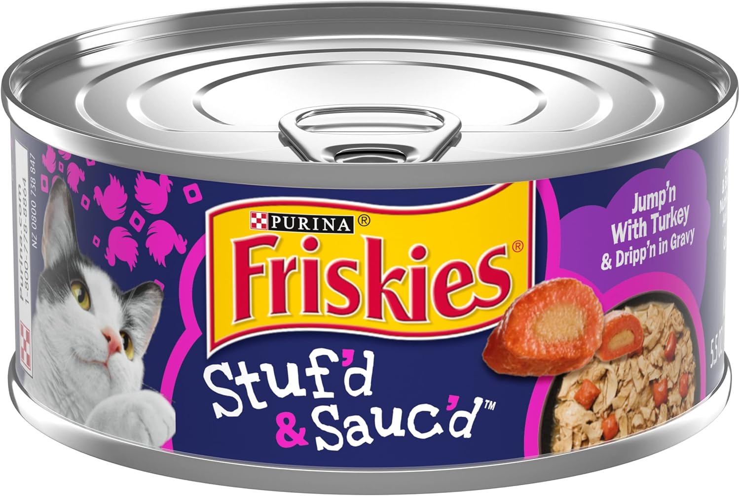 Wet Cat Food Variety Pack, 40 Cans, 5.5 oz. Z654