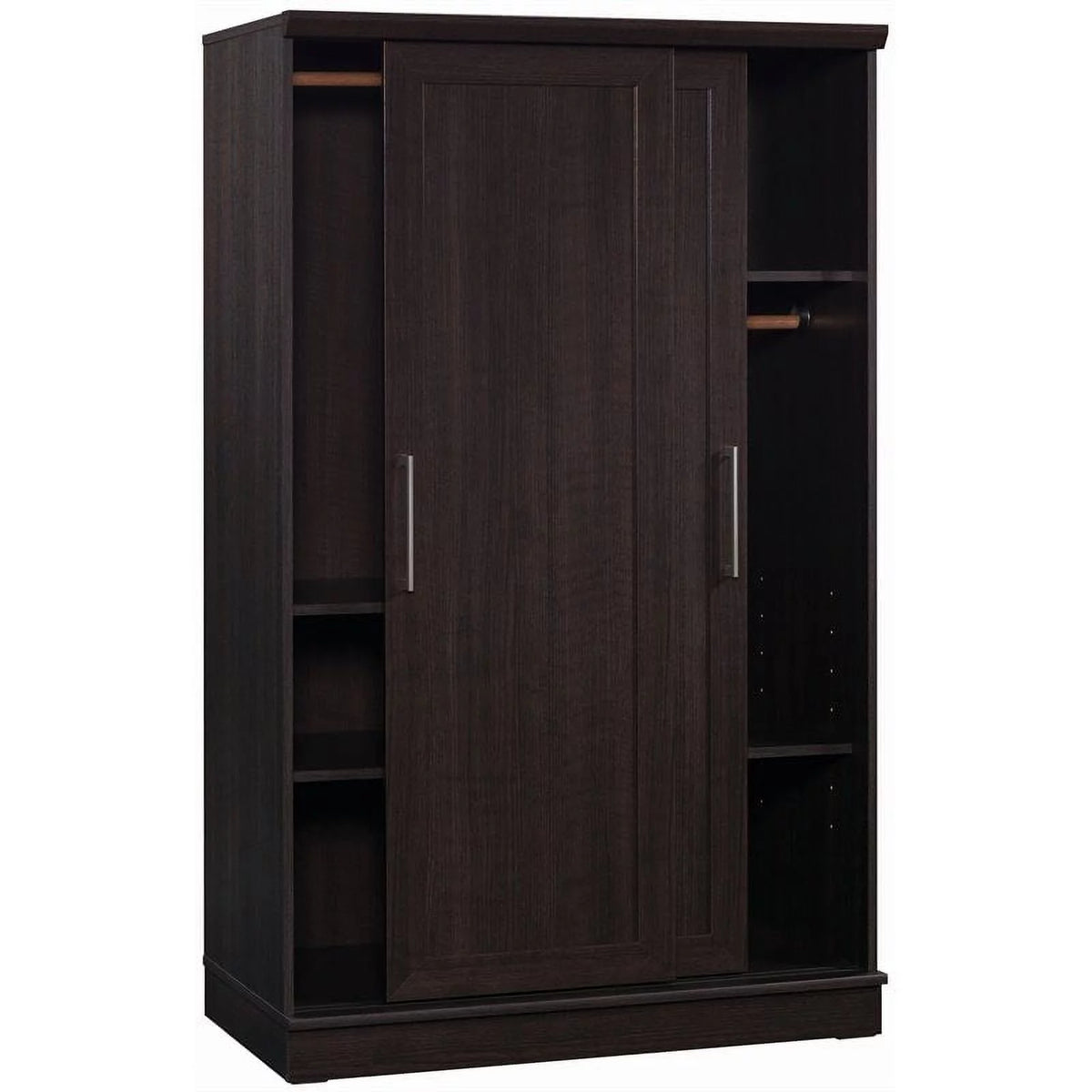 Contemporary Engineered Wood Wardrobe Armoire V93279