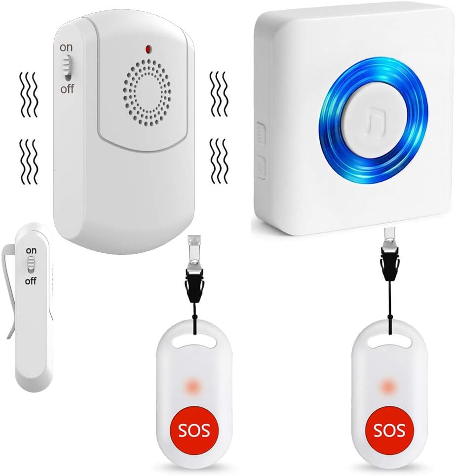 Wireless Motion Sensor Alert Alarm with 3 Receiver 2 Monitor Motion O541