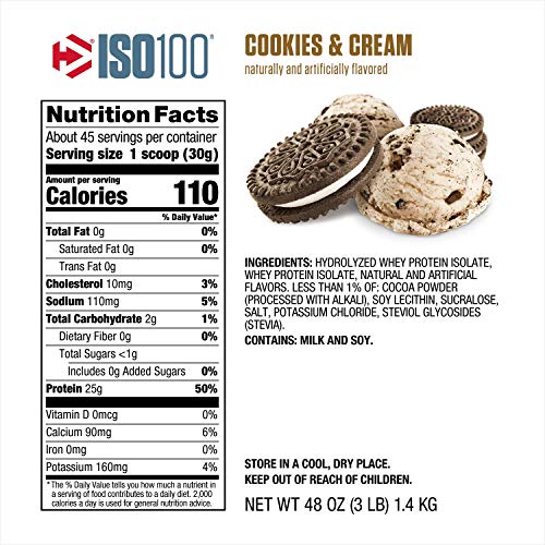 Dunkin' Cappuccino Flavor and Dunkin' Mocha Latte Flavor Whey Isolate Protein Powder, 25g Protein, 20 Servings Y68907