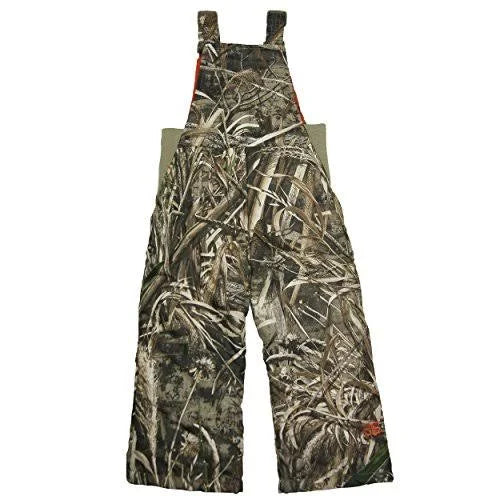 Youth Camo Snow Bib Overalls D8226