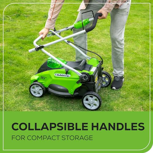 40V 21" Brushless Cordless Self-Propelled Lawn Mower with 5.0Ah Battery and Charger K4528