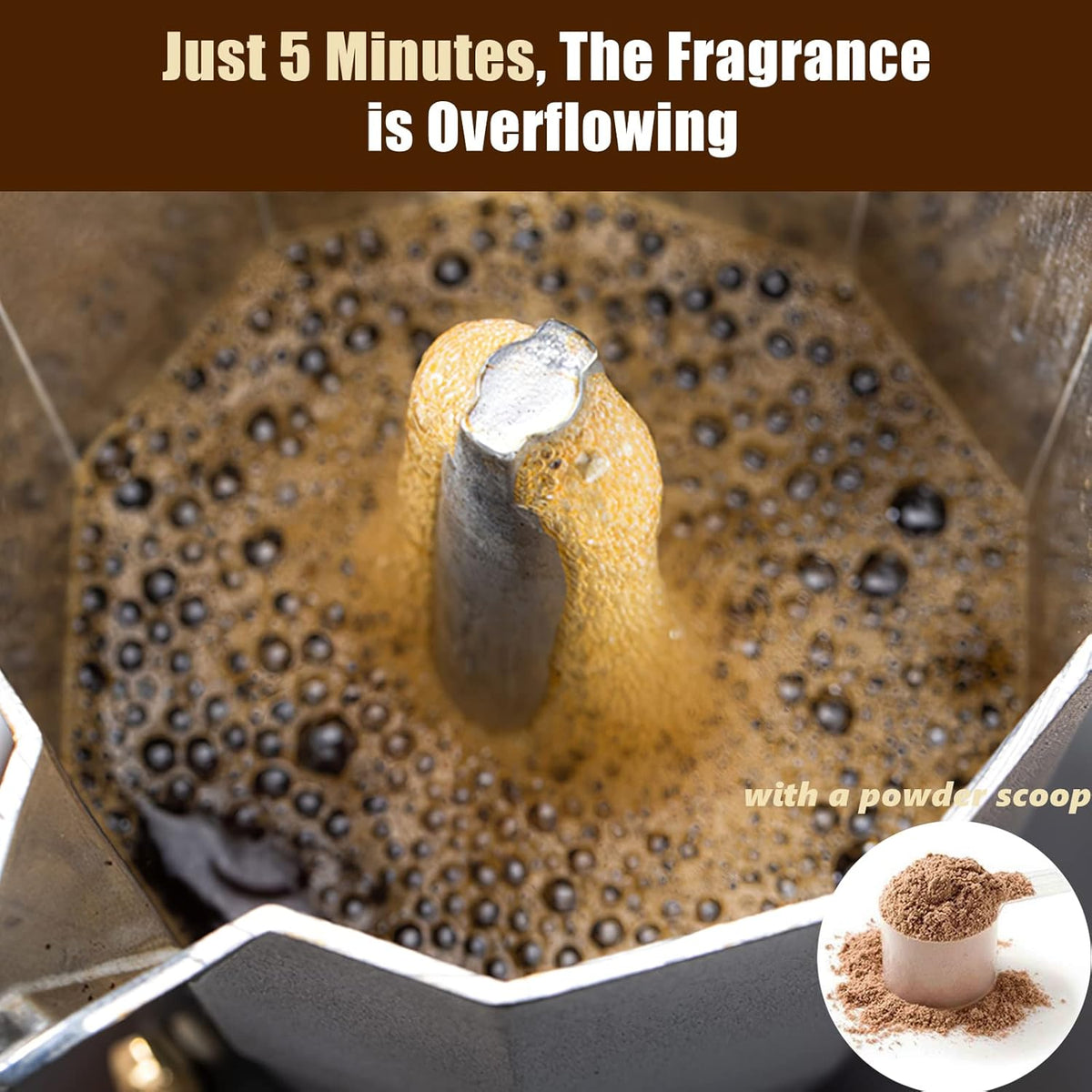 6 Cup Aluminum Electric Mocha Pot G983981