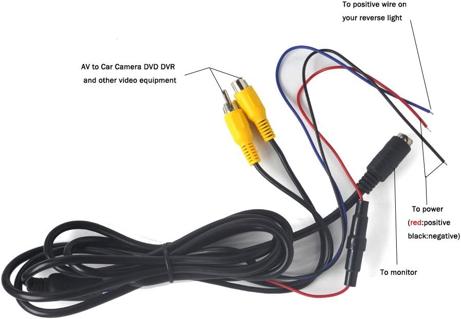 LED Backup Camera and Monitor, 7" Monitor, Pack of 2 P735