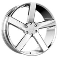 Chrome 24x9.5 Wheel B427