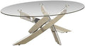 Chrome Metal Coffee Table D200871