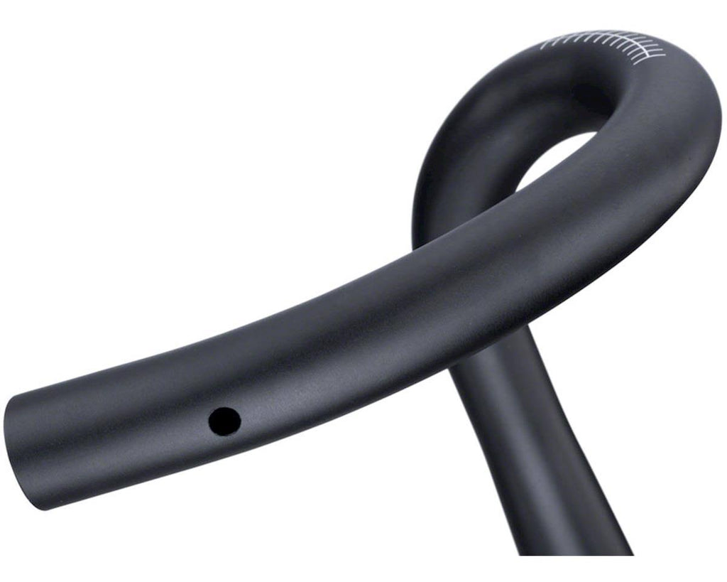 Aluminum Drop Handlebar, 31.8mm, 38cm, Beyond Black U6144