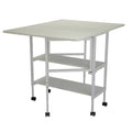 White Height Adjustable Cutting Table G115