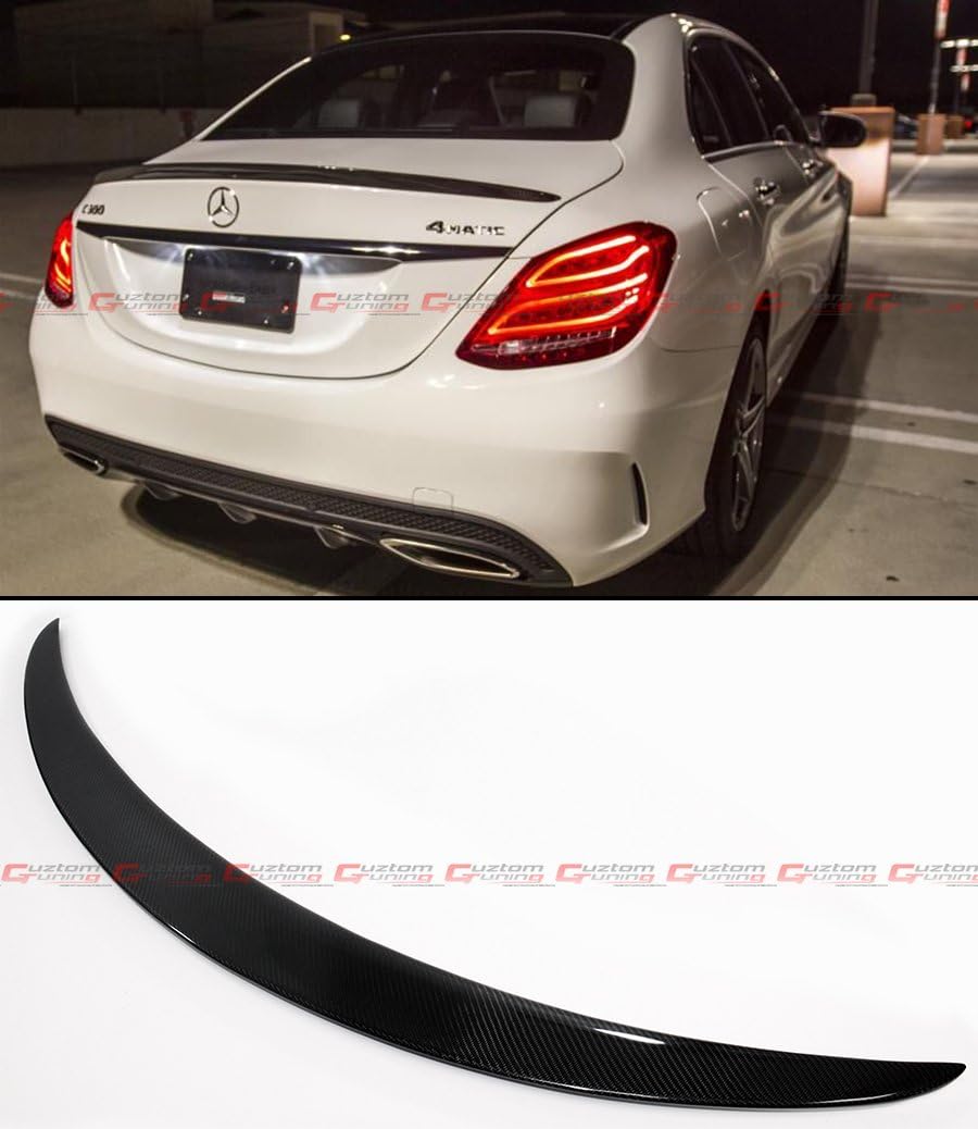 Carbon Fiber Rear Trunk Spoiler Wing U976