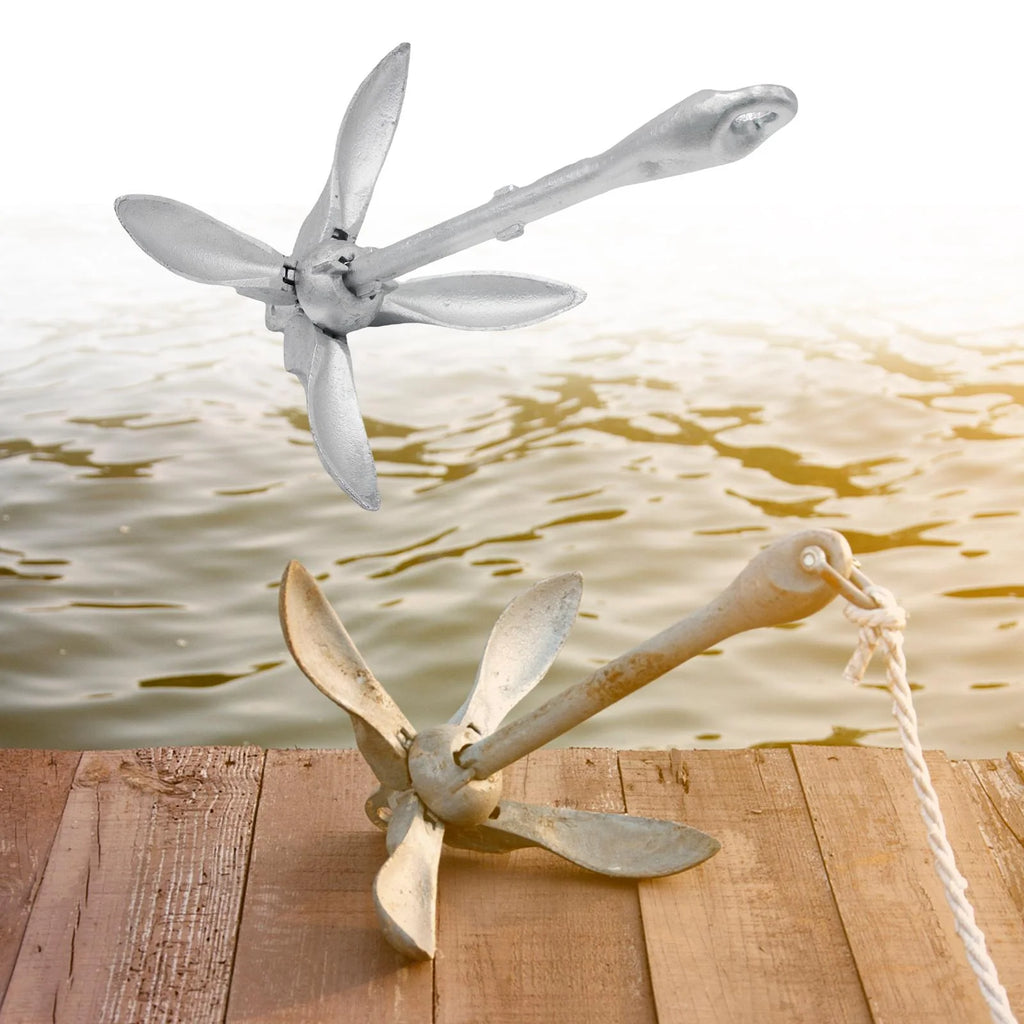 Folding Anchor Grapnel Carbon Steel 4KG D38123