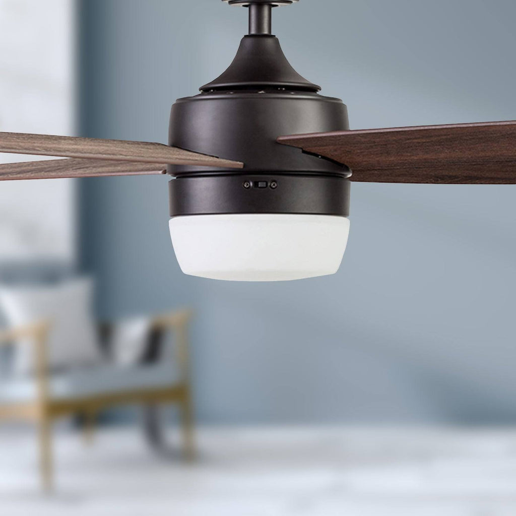 44 inch Espresso Remote Control Ceiling Fan, 4 Blades S777