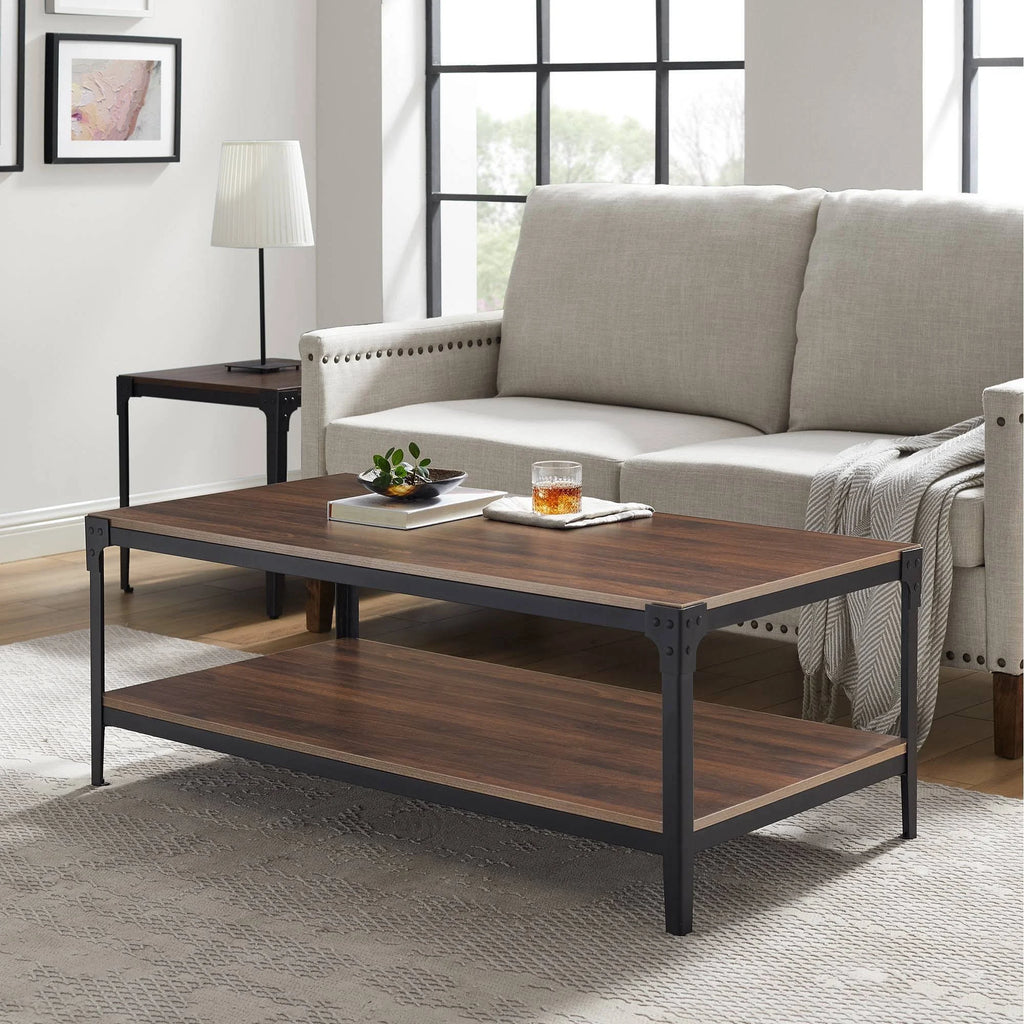 Dark Walnut Wood Coffee Table I394402