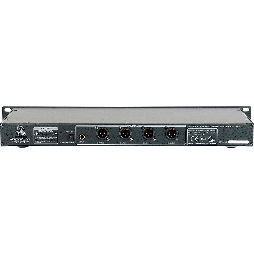 4-Mic Wireless System with Mic Bag Q7220