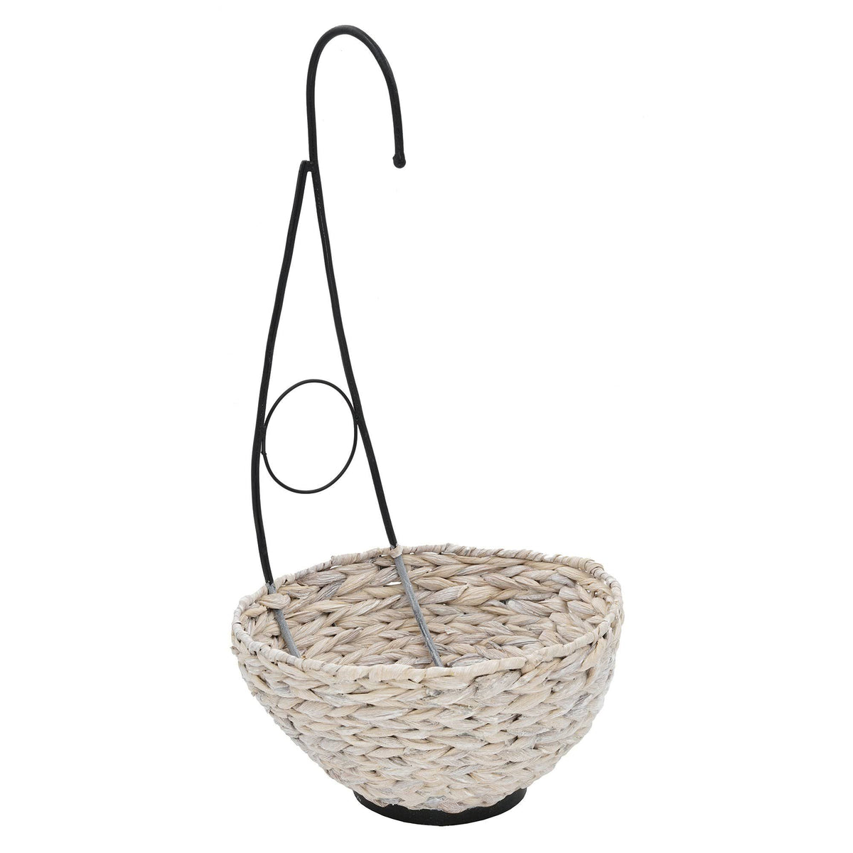 Artificial Hibiscus Hanging Basket Sunset Orange Z612107