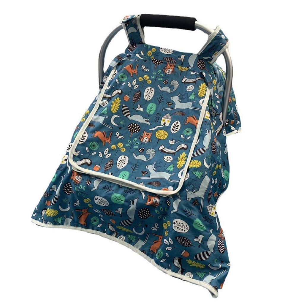 Infant Carseat Canopy Cover, Pure Cotton S384