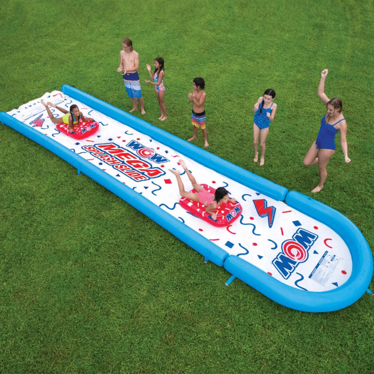 25 Ft Backyard Slide with Splash Pool M4929