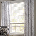 White 2-inch Cordless Faux Wood Horizontal Window Blinds G329