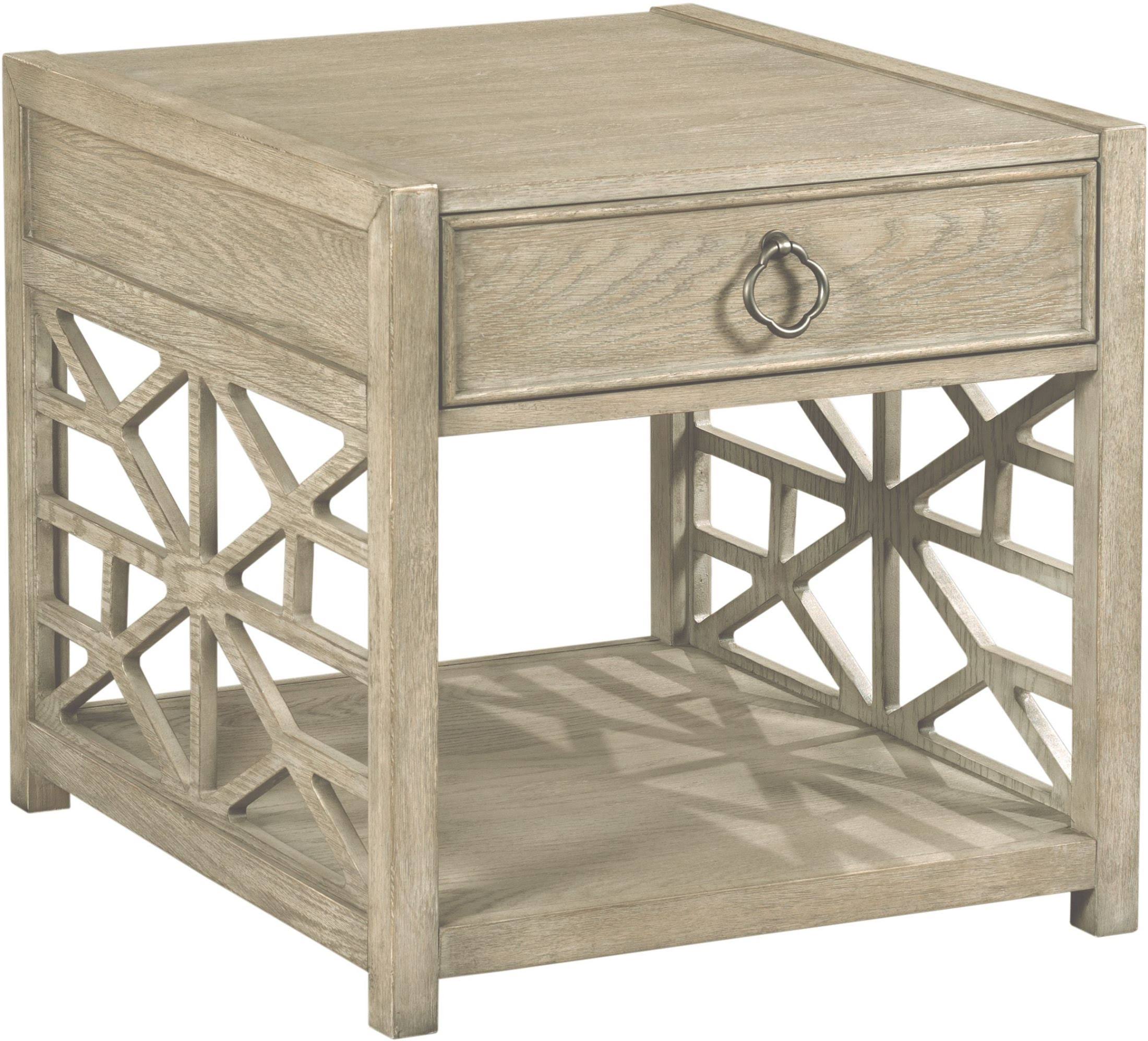 Biscayne Drawer End Table A8034