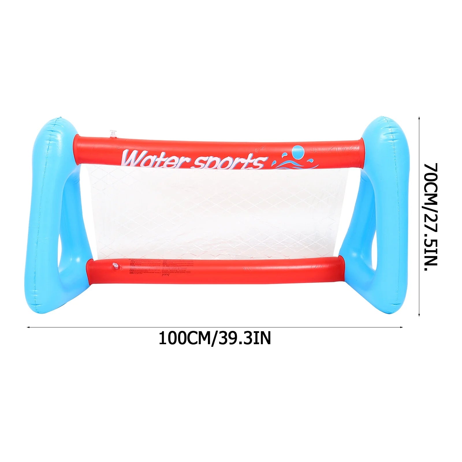 Inflatable Pool Float Set with Volleyball Net and Volleyballs I8457