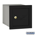 Cast Aluminum Column Mailbox - Non-Locking - Black N326033