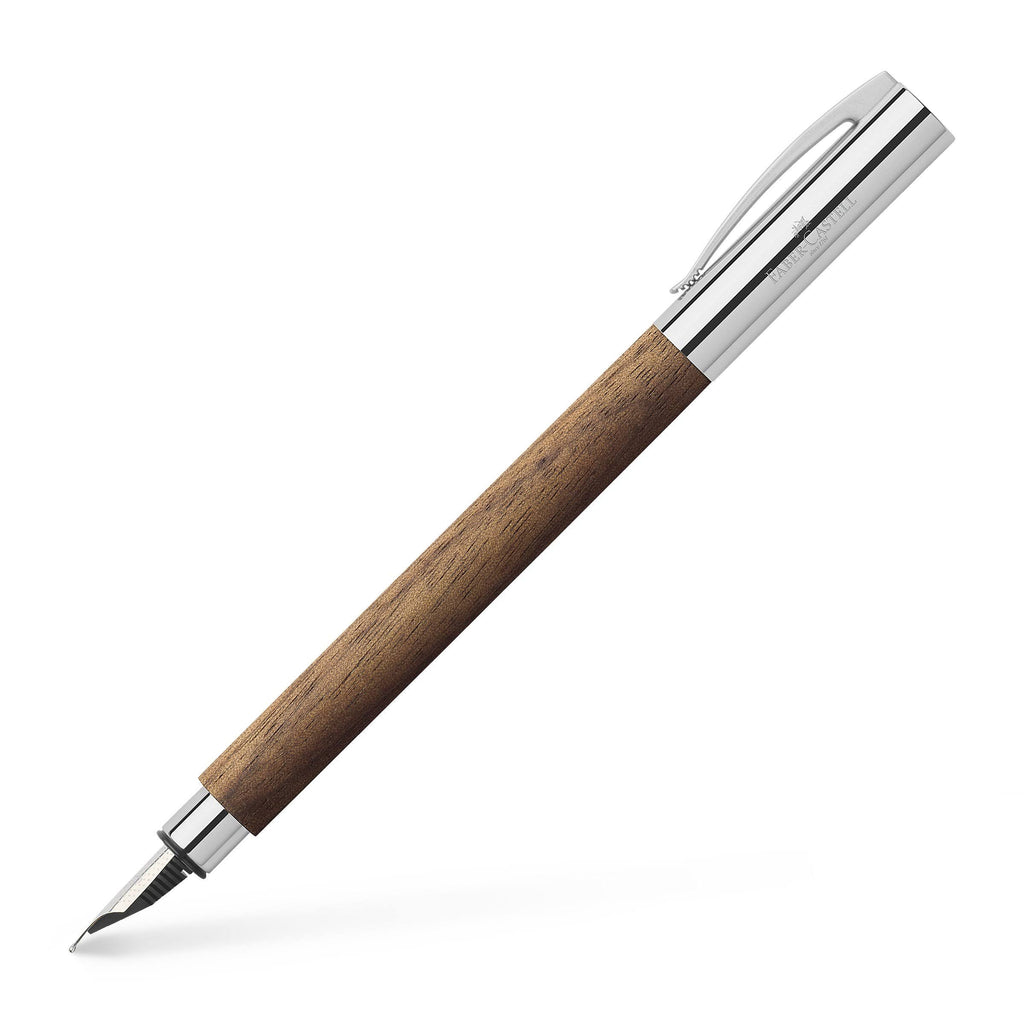 Walnut Wood Extra Fine Fountain Pen B9949