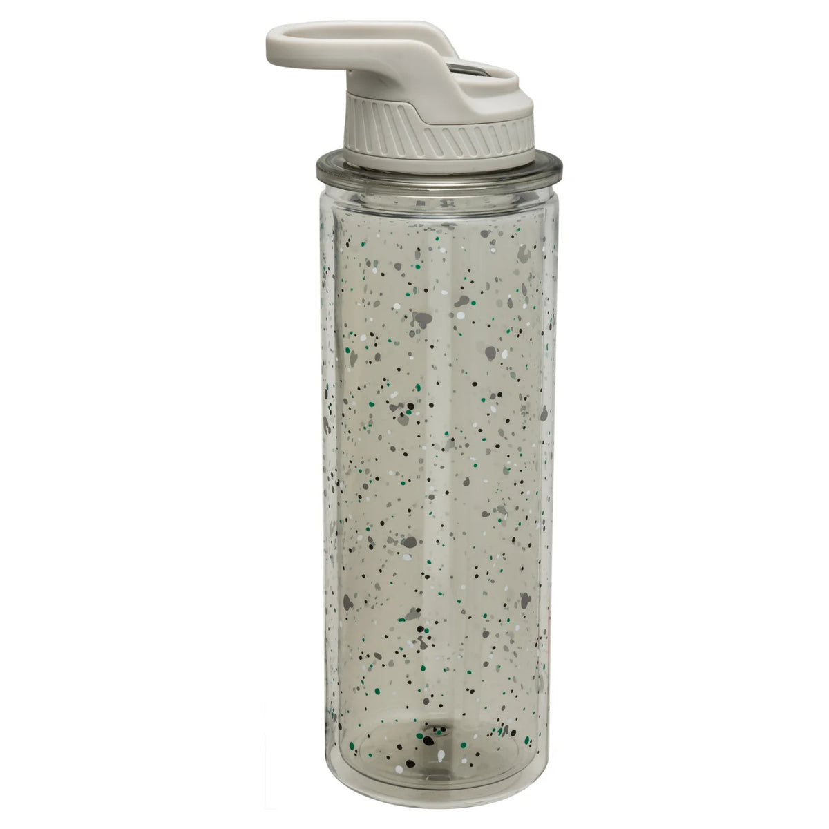 3-Pack 32 oz Double-Wall Insulation Water Bottle with Wide Mouth & Carry Loop L331689