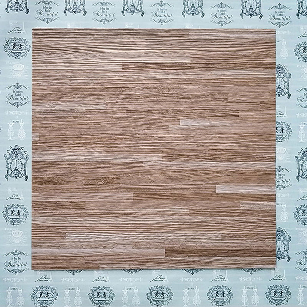 Dollhouse Miniature PVC Imitation Wood Grain Floor M738
