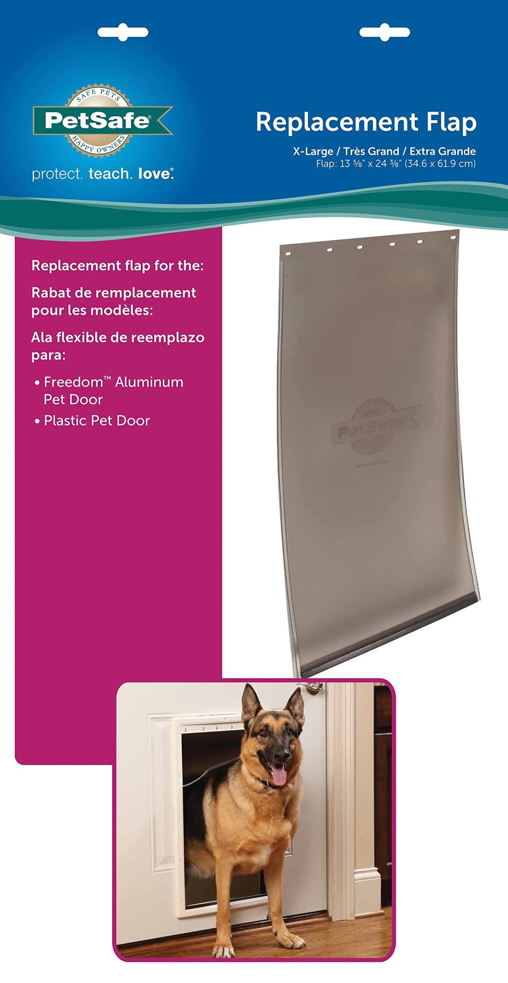 Extra-Large Pet Door Replacement Flap N388456