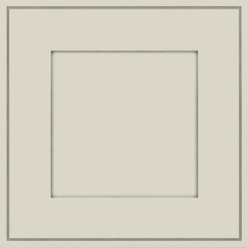 Shaker 15 x 15 in. Cabinet Door Sample in Moonshine Z774785