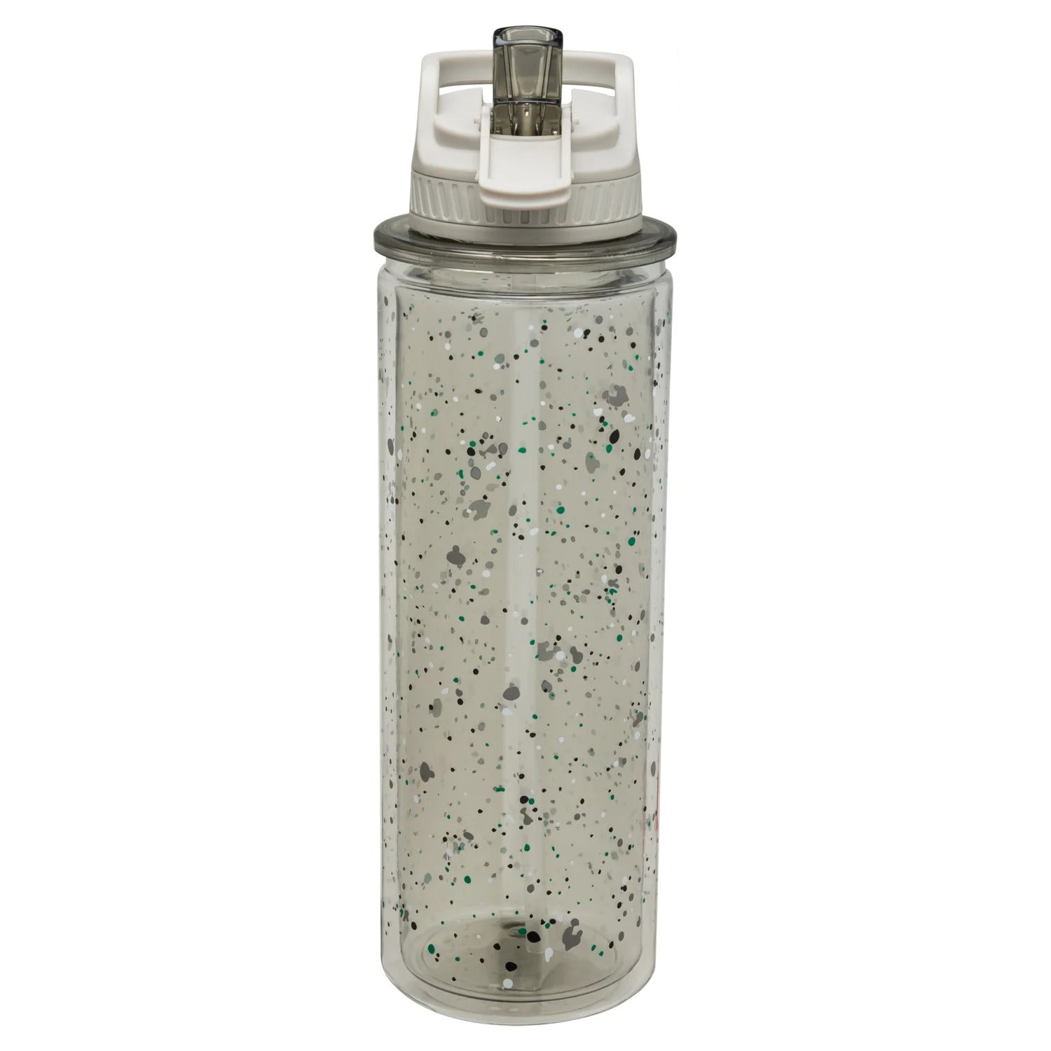 3-Pack 32 oz Double-Wall Insulation Water Bottle with Wide Mouth & Carry Loop L331689